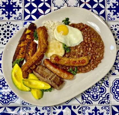  Bandeja Paisa: Ziołowa uczta dla miłośników bogatych smaków w Giardónie!