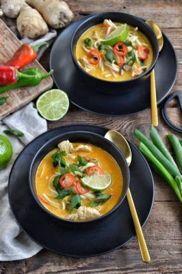  Khao Soi - Pikantna Zupa Curry z Węgierskim Kluszkami: Odkryj Smak Północnej Tajlandii!